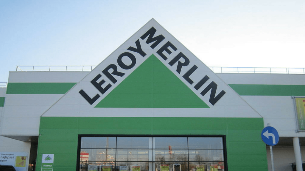 EasyFeedback Exterior de tienda de Leroy Merlin (logotipo)