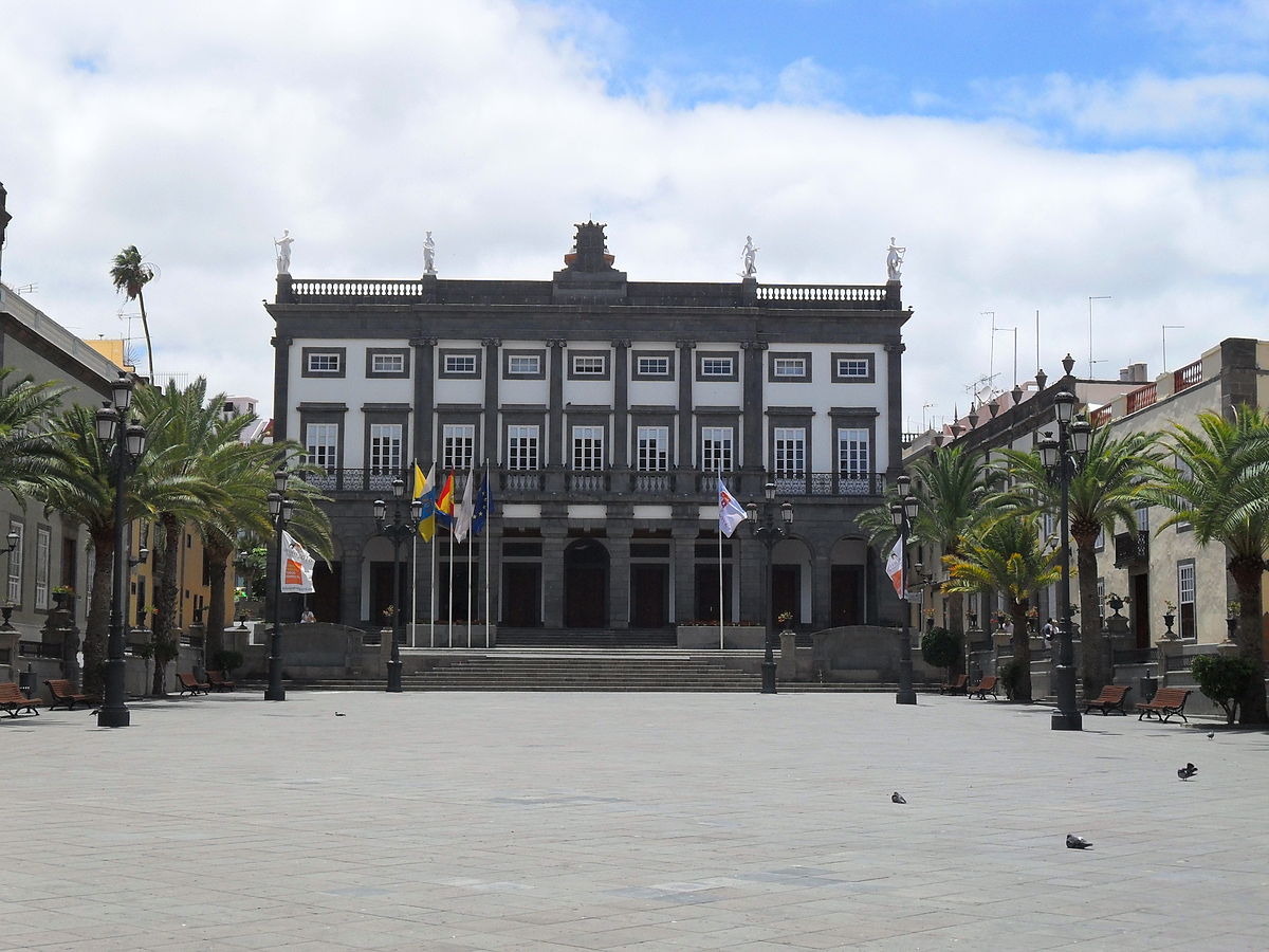 Fachada del Ayuntamiento de las Palmas de Gran Canarias