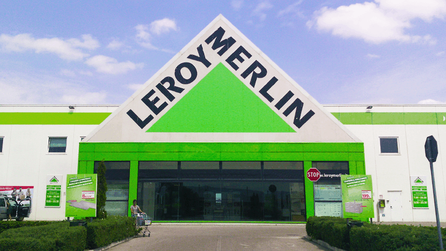 Fachada de Tienda de Leroy Merlin