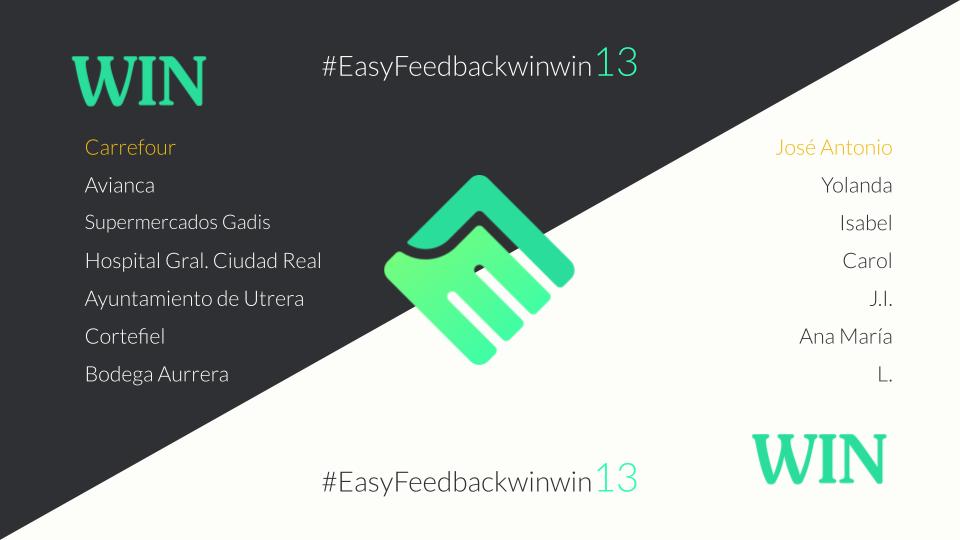 Post WinWin personas y empresas a las que ha ayudado EasyFeedback