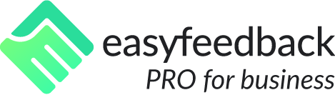 Logo EasyFeedback PRO para empresas